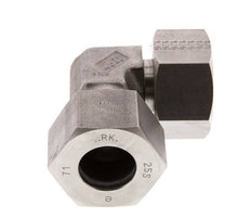 25S Stainless Steel Elbow Cutting Fitting with Swivel 400 bar FKM Adjustable ISO 8434-1