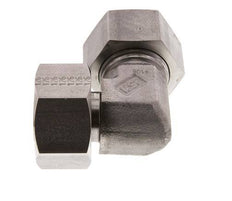 25S Stainless Steel Elbow Cutting Fitting with Swivel 400 bar FKM Adjustable ISO 8434-1