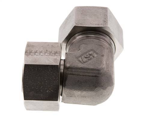 30S Stainless Steel Elbow Cutting Fitting with Swivel 400 bar FKM Adjustable ISO 8434-1