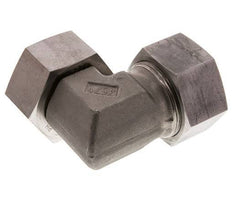38S Stainless Steel Elbow Cutting Fitting with Swivel 315 bar FKM Adjustable ISO 8434-1