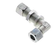 12L Zink plated Steel Elbow Cutting Fitting Bulkhead 315 bar ISO 8434-1