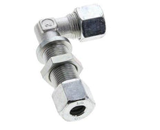 10S Zink plated Steel Elbow Cutting Fitting Bulkhead 630 bar ISO 8434-1