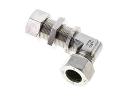 22L Stainless Steel Elbow Cutting Fitting Bulkhead 160 bar ISO 8434-1