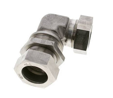 42L Stainless Steel Elbow Cutting Fitting Bulkhead 160 bar ISO 8434-1