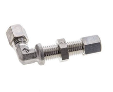 6L Stainless Steel Elbow Compression Fitting Bulkhead 315 bar ISO 8434-1