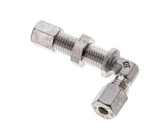 6L Stainless Steel Elbow Compression Fitting Bulkhead 315 bar ISO 8434-1