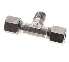 8S & M14x1.5 (con) Stainless Steel T-Shape Tee Cutting Fitting with Male Threads 630 bar ISO 8434-1