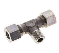 12L & M16x1.5 (con) Stainless Steel T-Shape Tee Compression Fitting with Male Threads 315 bar ISO 8434-1