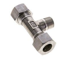 15L & M18x1.5 (con) Stainless Steel T-Shape Tee Compression Fitting with Male Threads 315 bar ISO 8434-1