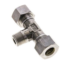 15L & M18x1.5 (con) Stainless Steel T-Shape Tee Compression Fitting with Male Threads 315 bar ISO 8434-1