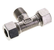 15L & R1/2'' Stainless Steel T-Shape Tee Cutting Fitting with Male Threads 315 bar ISO 8434-1