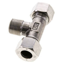 15L & R1/2'' Stainless Steel T-Shape Tee Cutting Fitting with Male Threads 315 bar ISO 8434-1