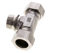 28L & G1'' Stainless Steel T-Shape Tee Cutting Fitting with Male Threads 160 bar ISO 8434-1