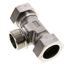 42L & G1-1/2'' Stainless Steel T-Shape Tee Cutting Fitting with Male Threads 160 bar ISO 8434-1