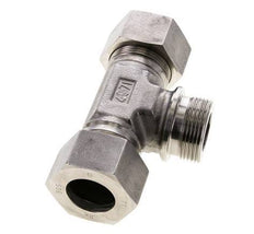 30S & G1-1/4'' Stainless Steel T-Shape Tee Cutting Fitting with Male Threads 400 bar ISO 8434-1