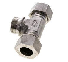 30S & G1-1/4'' Stainless Steel T-Shape Tee Cutting Fitting with Male Threads 400 bar ISO 8434-1