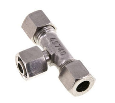 10L Stainless Steel T-Shape Tee Cutting Fitting with Swivel 315 bar Adjustable ISO 8434-1