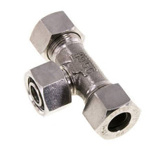 15L Stainless Steel T-Shape Tee Cutting Fitting with Swivel 315 bar Adjustable ISO 8434-1