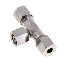 8S Stainless Steel T-Shape Tee Cutting Fitting with Swivel 630 bar Adjustable ISO 8434-1