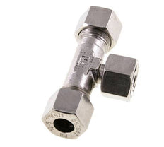 12S Stainless Steel T-Shape Tee Cutting Fitting with Swivel 630 bar Adjustable ISO 8434-1