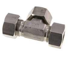 25S Stainless Steel T-Shape Tee Cutting Fitting with Swivel 400 bar Adjustable ISO 8434-1