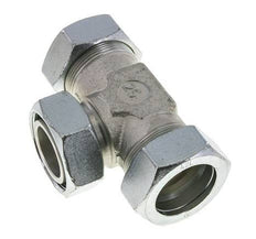 30S Stainless Steel T-Shape Tee Cutting Fitting with Swivel 400 bar Adjustable ISO 8434-1