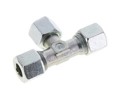 10L Zink plated Steel T-Shape Tee Cutting Fitting with Swivel 315 bar NBR Adjustable ISO 8434-1