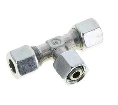 10L Zink plated Steel T-Shape Tee Cutting Fitting with Swivel 315 bar NBR Adjustable ISO 8434-1