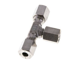 6L Stainless Steel T-Shape Tee Cutting Fitting with Swivel 315 bar FKM Adjustable ISO 8434-1