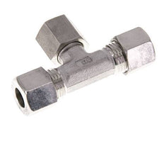 10L Stainless Steel T-Shape Tee Cutting Fitting with Swivel 315 bar FKM Adjustable ISO 8434-1