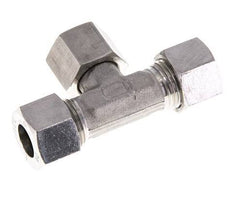 12L Stainless Steel T-Shape Tee Cutting Fitting with Swivel 315 bar FKM Adjustable ISO 8434-1