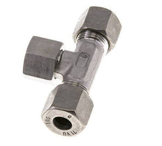 10S Stainless Steel T-Shape Tee Cutting Fitting with Swivel 630 bar FKM Adjustable ISO 8434-1