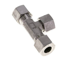 12S Stainless Steel T-Shape Tee Cutting Fitting with Swivel 630 bar FKM Adjustable ISO 8434-1