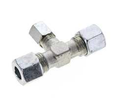 6L & 10L Zink plated Steel T-Shape Tee Cutting Fitting 315 bar ISO 8434-1