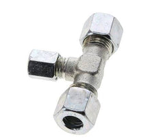 6L & 10L Zink plated Steel T-Shape Tee Cutting Fitting 315 bar ISO 8434-1