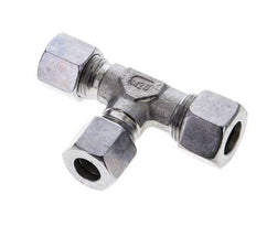 10L & 12L Zink Plated Steel Right Angle Tee Cutting Fitting 315 bar ISO 8434-1