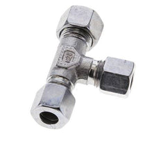 10L & 12L Zink Plated Steel Right Angle Tee Cutting Fitting 315 bar ISO 8434-1