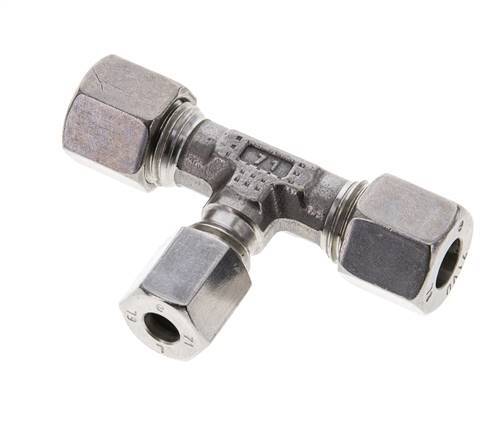 6L & 8L Stainless Steel T-Shape Tee Cutting Fitting 315 bar ISO 8434-1