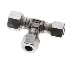 10L & 12L Stainless Steel Right Angle Tee Cutting Fitting 315 bar ISO 8434-1