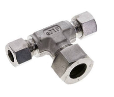 12L & 18L Stainless Steel T-Shape Tee Cutting Fitting 315 bar ISO 8434-1
