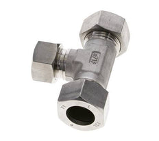 18L & 22L Stainless Steel T-Shape Tee Cutting Fitting 160 bar ISO 8434-1