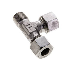 12L & R3/8'' Stainless Steel Right Angle Tee Cutting Fitting with Male Threads 315 bar ISO 8434-1