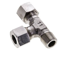 12L & R3/8'' Stainless Steel Right Angle Tee Cutting Fitting with Male Threads 315 bar ISO 8434-1