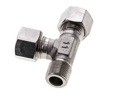 12L & R3/8'' Stainless Steel Right Angle Tee Cutting Fitting with Male Threads 315 bar ISO 8434-1