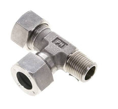 18L & R1/2'' Stainless Steel Right Angle Tee Cutting Fitting with Male Threads 315 bar ISO 8434-1