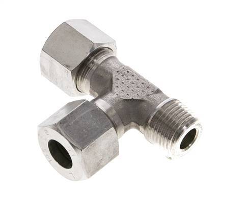 14S & R1/2'' Stainless Steel Right Angle Tee Cutting Fitting with Male ...