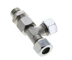 15L & G1/2'' Zink Plated Steel Right Angle Tee Cutting Fitting with Male Threads 315 bar Adjustable ISO 8434-1