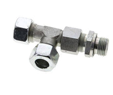 15L & G1/2'' Zink Plated Steel Right Angle Tee Cutting Fitting with Male Threads 315 bar Adjustable ISO 8434-1