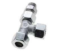 20S & G3/4'' Zink Plated Steel Right Angle Tee Cutting Fitting with Male Threads 400 bar Adjustable ISO 8434-1