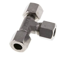 10L Stainless Steel Right Angle Tee Cutting Fitting with Swivel 315 bar Adjustable ISO 8434-1